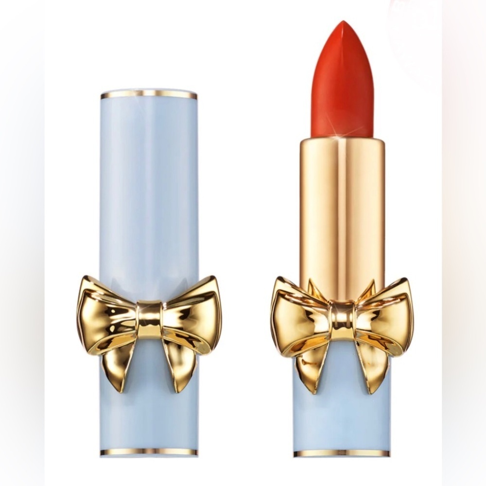 Pat McGrath labs SatinAllureTM Lipstick CRIMSON ECSTASY (BRIGHT SCARLET Red new